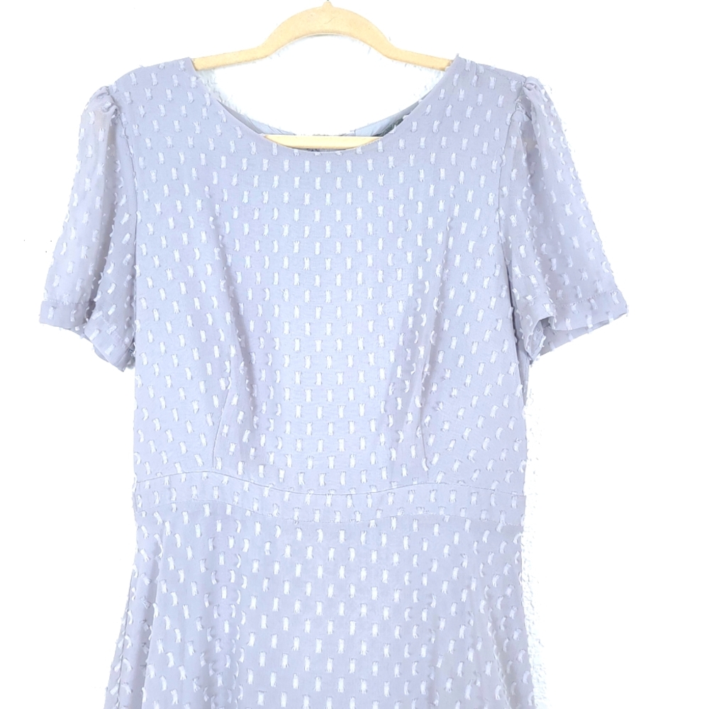 Anthropologie Sunday In Brooklyn Georgiana Bows Textured Mini Dress - Picture 6 of 12